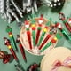 thumbnail image 3 of Bolígrafos con Cuentas para Navidad, Bolígrafos con Cuentas con 12 Espaciadores de Silicona con Forma de Papá para Material de Oficina Escolar para Navidad, 3 of 6