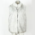 thumbnail image 4 of Fgnfyis Winter Coats for Men Standing Collar Imitation Long Coat Trench Coat Mens Coat White S, 4 of 9