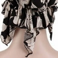thumbnail image 6 of Visland Head Scarf Fashion Print Stretchy Headdress Dome No Brim Turban Hat for Spa, 6 of 8