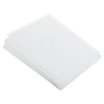 Uxcell Colored Copy Paper 8.3x5.8" 80gsm White 25 Sheets