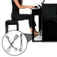 thumbnail image 2 of Phenofice 3-Piece Alloy Piano Pedals Set 27x4.8x3 cm Replacement Parts for Piano Owners, 2 of 8