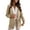 Khaki, variant on Vedolay Blazer Jackets for Women Suit Jackets for Women Casual Office Blazer Jackets Fashion Front Open with Pockets,Khaki XXL