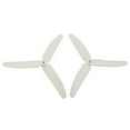 thumbnail image 3 of Set of 4 CW/CCW 3 Leaf Propeller Prop 4 H502E RC Spare White, 3 of 7