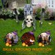thumbnail image 5 of Fantasma trepador de Halloween, juego realista de 3 estacas de esqueleto aterradores, suministros para fiestas, 5 of 5