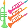 thumbnail image 3 of 4pcs Simulation Trumpets Interesting Plastic Trumpets Portable Colorful Trumpets, 3 of 9