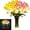 D, variant on Partheme 15 Pieces Tulip LED Night Light Sparkling Flower Vase Set,Romantic Lighting Artificial Flower Bouquet Never Fades,Warm Ambient Lamp for Bedroom Living Room,Valentine's Day Anniversary Gift,B