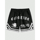 thumbnail image 1 of Pantalones cortos con estampado de letras para hombre, traje de hiphop de gama alta americana, pantalones cortos sueltos informales para vacaciones de verano para niños, ropa especial0509-bbbbb1, 1 of 2