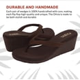thumbnail image 4 of Flojos Sandale Olivia pour Femmes, Marron - Taille 8, 4 of 4