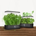 thumbnail image 2 of Kits y sistemas de cultivo hidropónico con luz LED para cultivo sin suelo de espectro completo para plantas, 2 of 3
