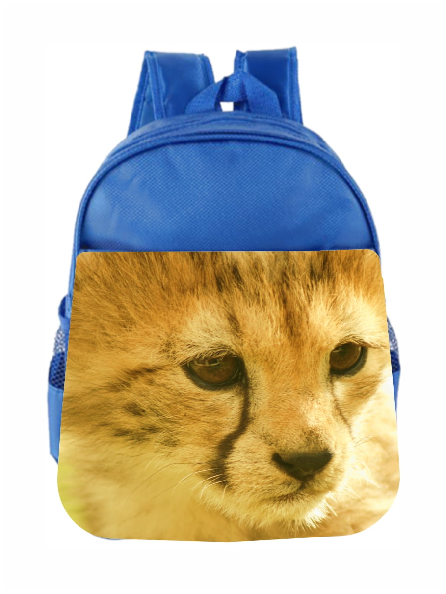 Preschool Backpack Animals Cheetah Cub Toddler School Bag Set