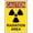 Warning Sign 1, variant on Warning Sign Retro Aluminum Sign Metal Tin Sign, Beware of The Dog The Cat is Not Trustworthy Either Sign Beware of Dog Signs, Vintage Style Safety Signs Wall Decor Art 8 X 12 Inches