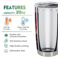 thumbnail image 3 of Vaso de viaje Oasisdream de acero inoxidable con tapa, 600 ml, 3 of 6