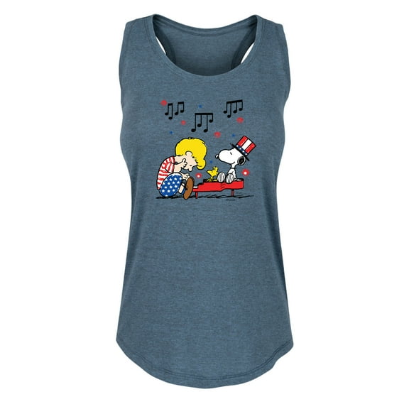 Peanuts - American - Women's Racerback Tanks