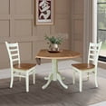 thumbnail image 5 of 42" Dual Drop Leaf Wood Table With 2 Emily Side Chairs   Multi Color, 5 of 6