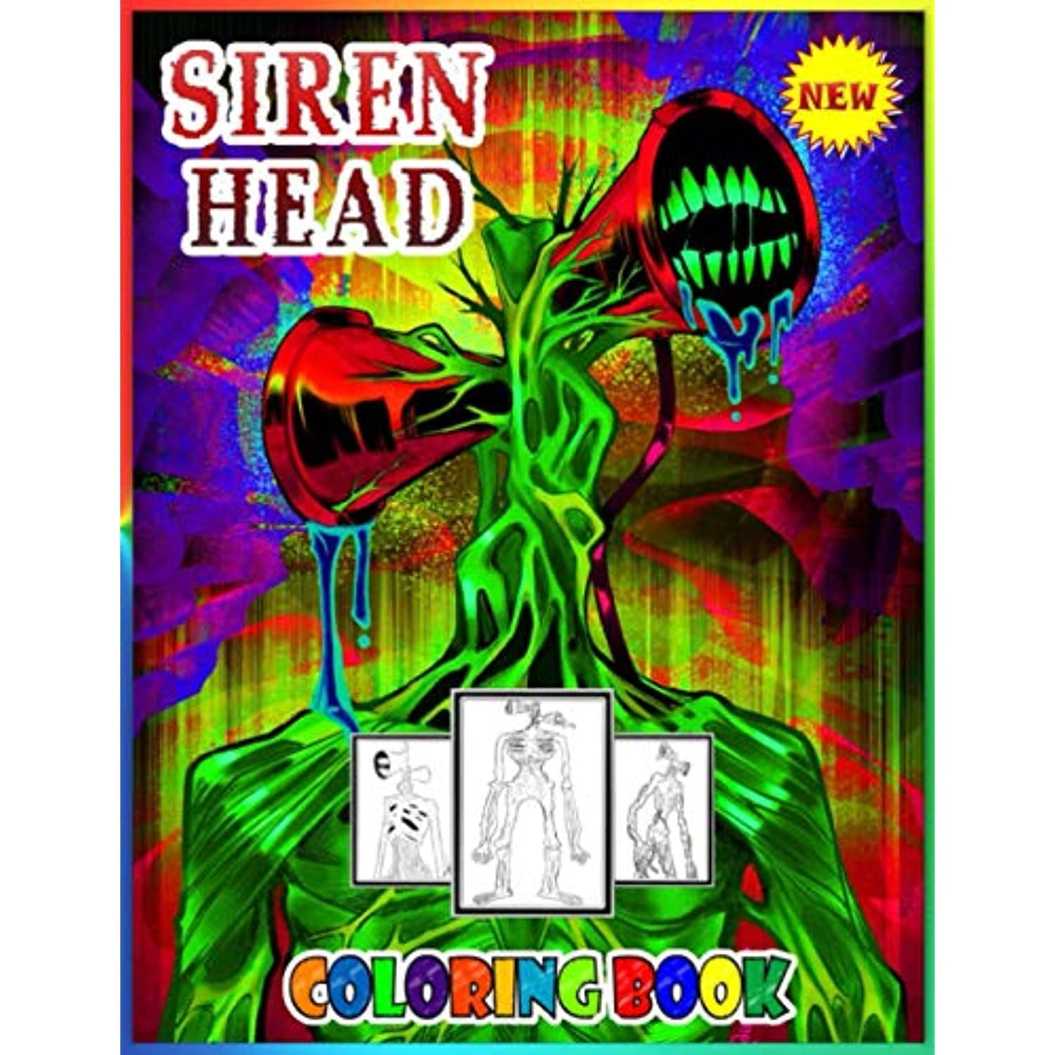Siren Head Coloring Book: Siren Head Coloring Book for Those Who Love Siren Head... ,Plenty Of Fantastic 69 Pages to Color Designs From Siren Head For ...