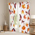 thumbnail image 3 of Manfei Rugby Ball Game Black Out Curtains,Hello Fall Curtains Pack of 2 (42x63 Each),Autumn Maples Bedroom Curtains For Boys Teens,Breathable Home Decor, 3 of 6