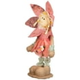 thumbnail image 4 of Northlight Spring Floral Standing Sunflower Girl Decorative Figure - 14.5" - Peach and Tan, 4 of 8