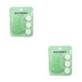thumbnail image 4 of Yuarrent Jabón Papel Mano Desechable Sábanas Toallas de limpieza Dispensadores de baño Suministros para rebanadas Baño Hierba espumosa hierba 2Conjunto, 4 of 6