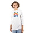 thumbnail image 3 of It Does Get Better Motivational LGBTQ Long Sleeve TShirt Men Women Brisco Brands S, 3 of 6