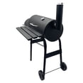 thumbnail image 4 of 30" Charcoal Grill Equipped with Offset Printed Smoking Box Outdoor Patio, 4 of 10