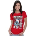 thumbnail image 4 of The Smurfs Cool Kanji Stay Hungry Women's T Shirt Ladies Tee Brisco Brands L, 4 of 5