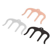 3pcs Metal Music Book Clip and Page Holder for Sheet Music Stands, Piano Sheet Music Black/Silver/Rose Gold