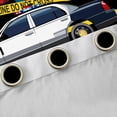 thumbnail image 4 of Castle Fairy Teens Boys Girls Police Car Black Out Curtains,Car Theme Curtains Pack of 2 (42x63 Each),Cartoon Car Bedroom Curtains,Breathable Home Decor, 4 of 6