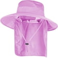 thumbnail image 1 of Sun Hats for Men Women Fishing Hat UPF 50+ Breathable Wide Brim Bucket Hats Summer UV Protection Safari Hat with Neck Flap, 1 of 5