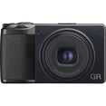 thumbnail image 2 of Ricoh GR III, Noir, Appareil Photo Numérique Compact avec 24MP avec Accessoires, 2 of 7