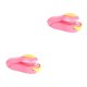 thumbnail image 1 of Yuarrent Máquina selladora de alimentos, herramienta de embalaje, Base autoadhesiva multicolor, tamaño compacto, dispositivo de cocina Rosa+Amarillo 2piezas, 1 of 6