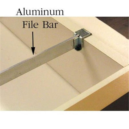 - Aluminum File Bar, 0.75 x 32 in.
