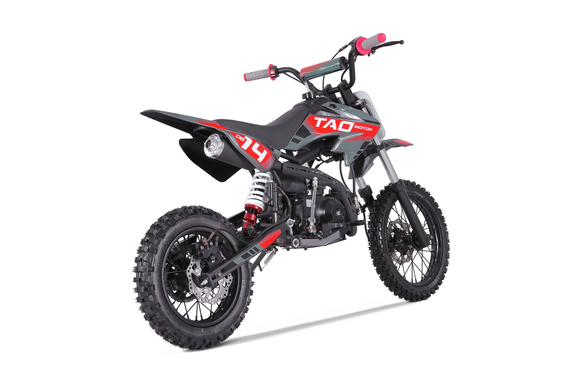 TAO MOTOR New DB-14 110CC Kids Dirt Bike with Automatic Engine Kick Start,Red
