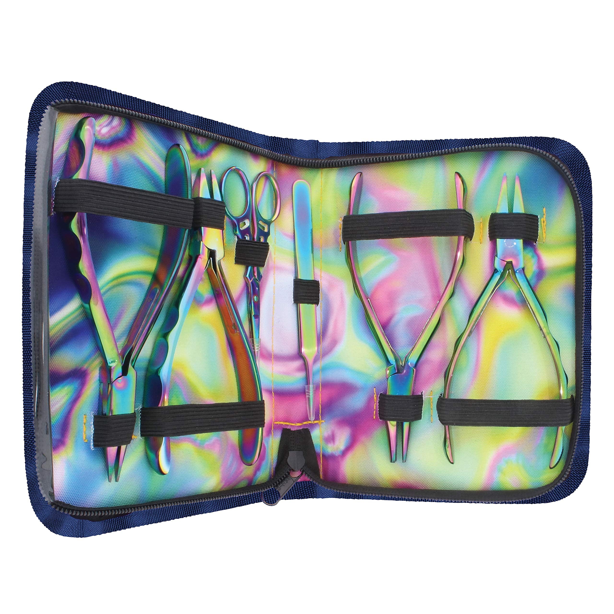 Chroma Tool Set, 6 Piece Pliers and Tools with Case, 1 Tool Set