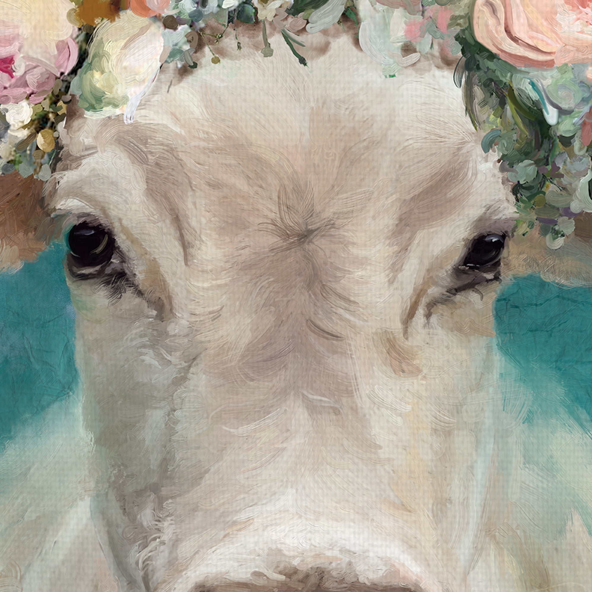 Fancy Cows I, II by Studio Arts Canvas Art