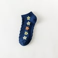 thumbnail image 2 of Lovskoo Men's and Women's Ankle Socks Low Cut Winter Cotton Socks Comfortable Breathable Knitted Socks Navy, 2 of 4