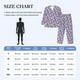 thumbnail image 4 of Balery Skull Pijama para Hombre de Dos Piezas con Manga Larga, Conjunto de Dormir y Descanso Suave con Bolsillos-Large, 4 of 7