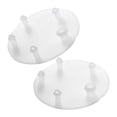 thumbnail image 4 of Toilet Tank Silicone Flapper Seal Gasket 3 Inch for 7381424-100.0070A Vormax Toilet, 4-Pack, 4 of 5