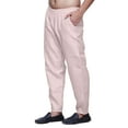 thumbnail image 3 of Atasi Solid Ready Made Dupion Elastic Pajama For Mens Ethnic Bottom Pants, 3 of 5