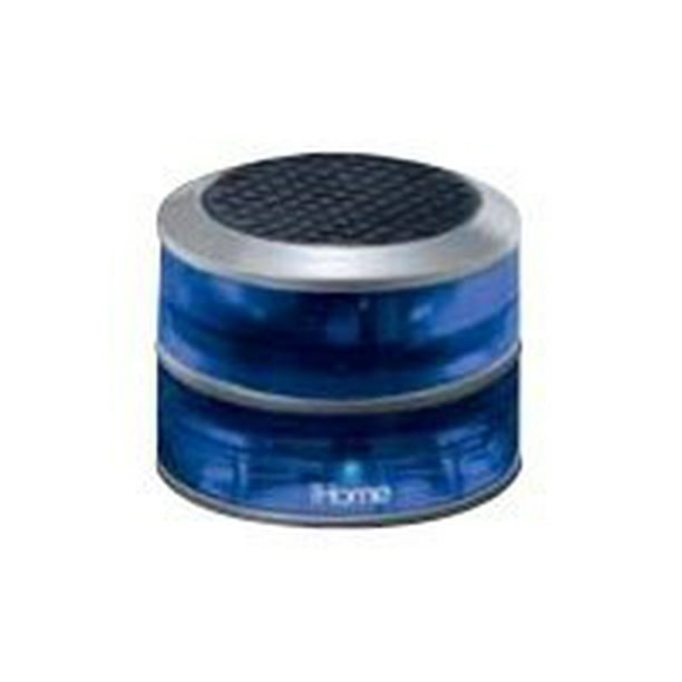 iHome IHM60 Speaker for portable use blue, translucent Walmart