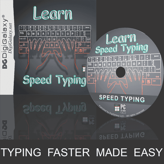 Learn Speed Typing - Typing Faster Made Easy (Windows 10 / 11 compatible)