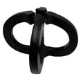 thumbnail image 2 of Bergamo Art 8 Inch Wide Decorative Handmade Aluminum Modern Sculpture in Black, 2 of 6