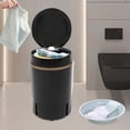 thumbnail image 3 of Washing Machine, 1.19 Gal Small Mini Washer with Blue Light, 260W High Efficiency Spin Dryer, Durable PP Construction, for Baby Clothes Socks, 3 of 18