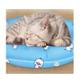 thumbnail image 3 of Tapis Rafraîchissant pour Chat Petit Chien Gel Auto-Rafraîchissant Non Toxique Résistant aux Rayures Tapis Rond Rafraîchissant pour Animaux, 3 of 4