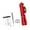 Red, variant on lacooooppia Dive Flashlight, Light, Portable, Hand -held Underwater Flashlight Made of Aluminum Alloy, LED Camping Flashlight for Survival Und Blue