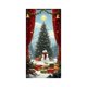 thumbnail image 2 of Cortina Navideña de Poliéster de 35 X 72 Pulgadas con Diseño de Papá Noel | Decoración Navideña Duradera para Puertas, Paredes y Mesas | Fácil de Instalar para Fiestas Navideñas, 2 of 6