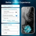 thumbnail image 3 of HZXC-Screen Protector for Google Pixel 8a 6.1-Inch, Tempered Glass Film with Easy Installation Tool, Fingerprint Compatible, HD Clear, 3-Pack, 3 of 4