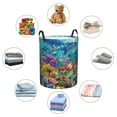 thumbnail image 6 of Daiia sea World Laundry Hamper With Handles Large Storage Basket/Toy Organizer/Dirty Clothes Collapsible Waterproof For College Dorms, Bedroom,Bathroom, 6 of 8