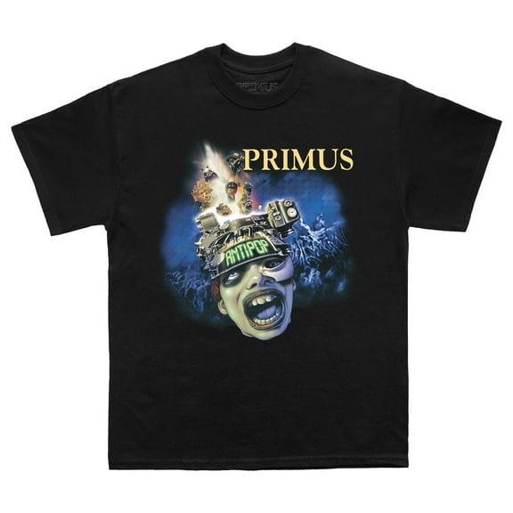 Primus Men's Antipop T-Shirt Black 2X-Large | Officially Licensed Merchandise