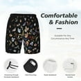 thumbnail image 4 of Kdxio Butterfly1 Print Men'S Swim Trunks With Compression Liner 7 Inch Inseam Quick Dry Swim Shorts, 4 of 7