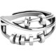thumbnail image 1 of Anillo de caléndula apilable ajustable de plata S925, regalo de joyería para mejores amigos JAMW Sencillez, 1 of 5